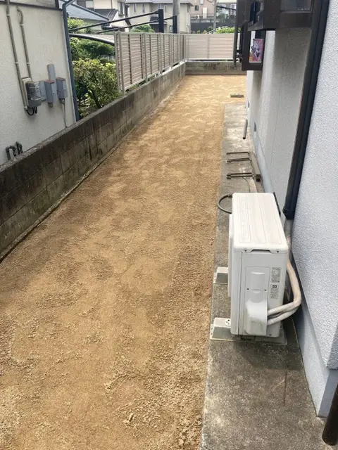 お庭まわりの施工事例（5枚目）