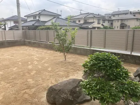 お庭まわりの施工事例（6枚目）