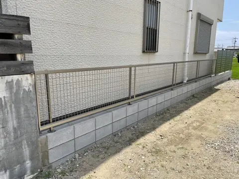 あま市のフェンス・門扉・目隠しの施工事例（5枚目）