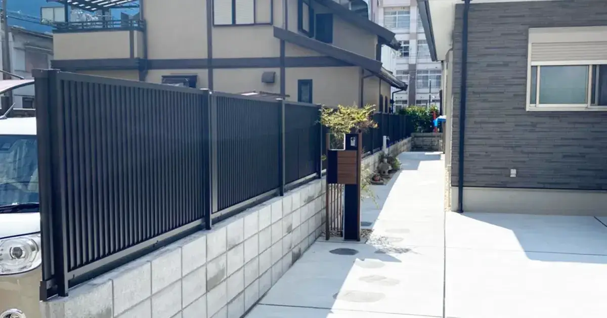 兵庫県のお庭まわりの施工事例(1枚目)