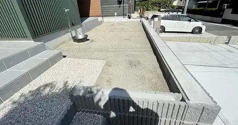 お庭まわりの施工事例(4枚目)