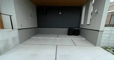 お庭まわりの施工事例(2枚目)