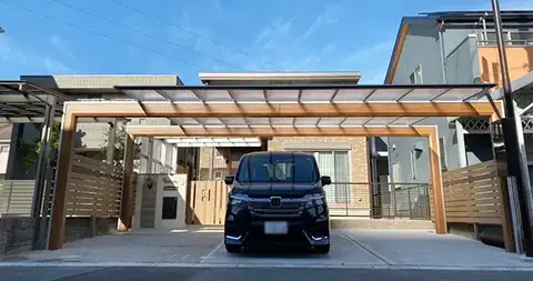 お庭まわりの施工事例（2枚目）