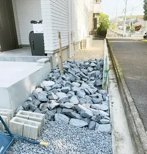 お庭まわりの施工事例（9枚目）