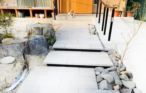 お庭まわりの施工事例（3枚目）