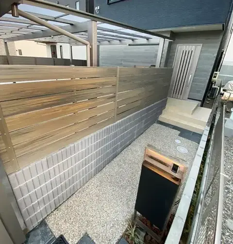 お庭まわりの施工事例（3枚目）