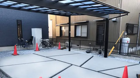 三重県の駐車場・土間の施工事例（3枚目）