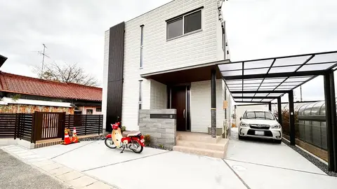 門柱・門塀・デッキ・テラス・タイル・石張りの施工事例(3枚目)
