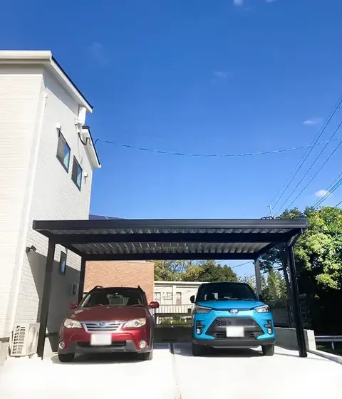 カーポート・フェンス・門柱・門塀の施工事例（4枚目）