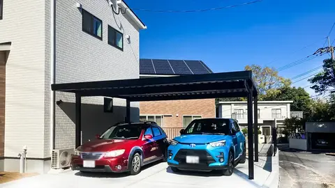 カーポート・フェンス・門柱・門塀の施工事例（5枚目）