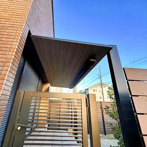 フェンス・目隠し・タイル・石張りの施工事例（4枚目）