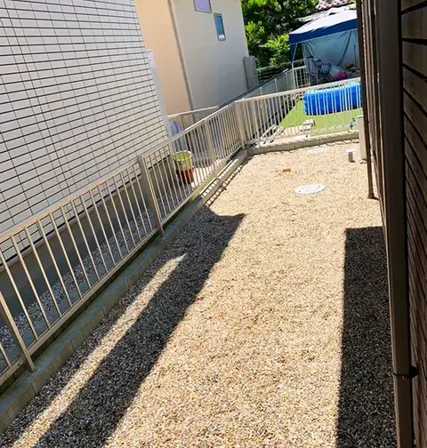 フェンス・目隠しの施工事例（2枚目）