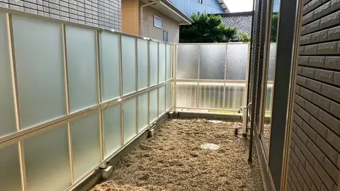 フェンス・目隠しの施工事例（3枚目）