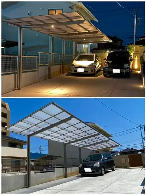 カーポートの施工事例（3枚目）