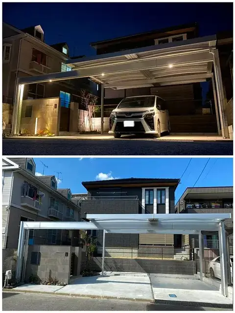 カーポートの施工事例（10枚目）