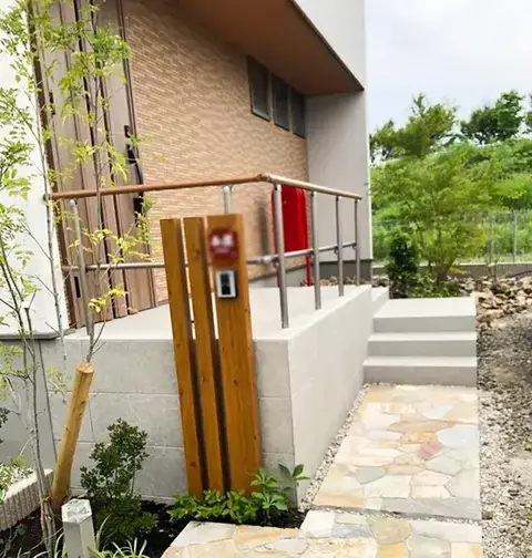 門柱・門塀の施工事例（21枚目）