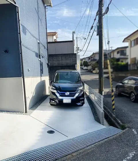 兵庫県の駐車場・土間の施工事例（4枚目）