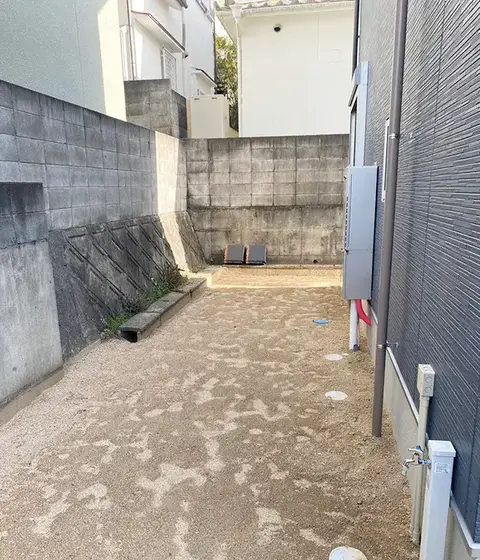 兵庫県の駐車場・土間の施工事例（6枚目）