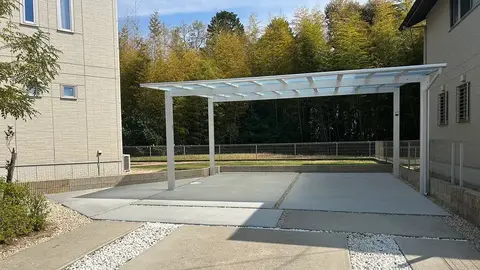 三重県の駐車場・土間の施工事例（2枚目）