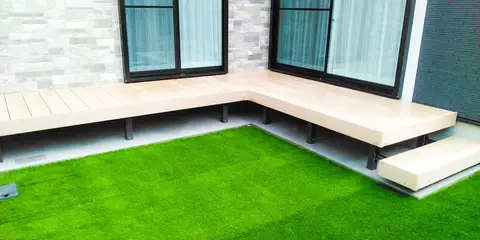 三重県のアプローチ・芝・植栽の施工事例（2枚目）