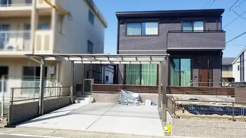 中川区のカーポート・門扉の施工事例