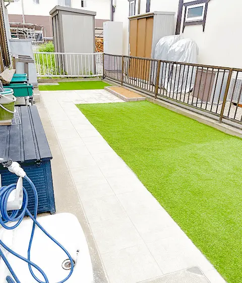 芝・植栽の施工事例（3枚目）