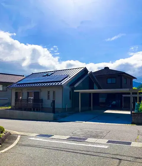 長野県のカーポートの施工事例