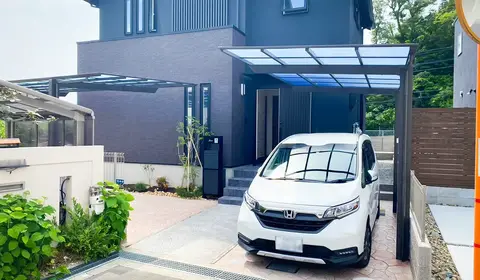 兵庫県の駐車場・土間の施工事例(2枚目)