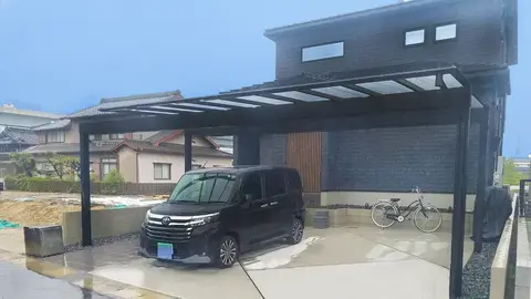 愛知県のカーポートの施工事例