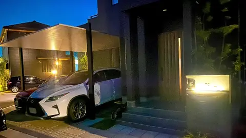 兵庫県のカーポート・門柱・門塀の施工事例（3枚目）