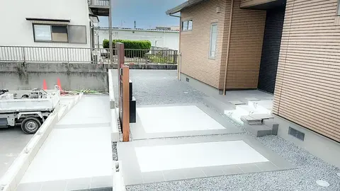 三重県のアプローチ・芝・植栽の施工事例（3枚目）