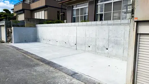 豊中市の駐車場・土間の施工事例（3枚目）