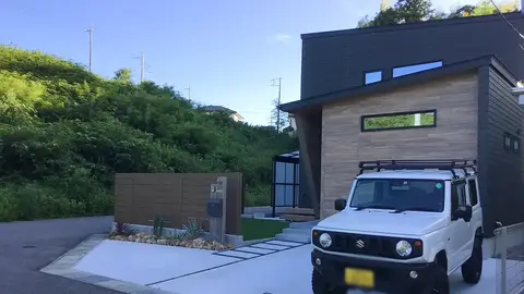 三重県の門柱・門塀・駐車場・土間の施工事例（5枚目）