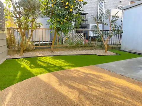 愛知県のお庭まわりの施工事例（3枚目）