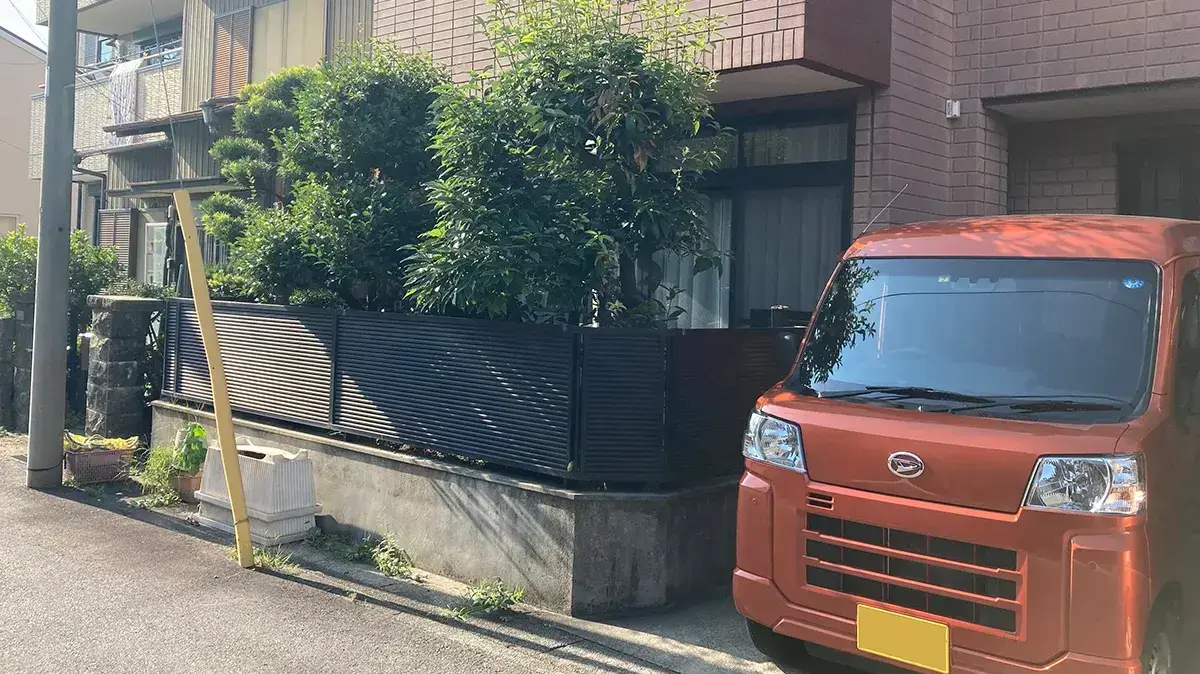 岐阜県のお庭まわりの施工事例(1枚目)