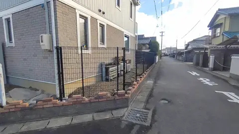 愛知県のフェンスの施工事例（2枚目）