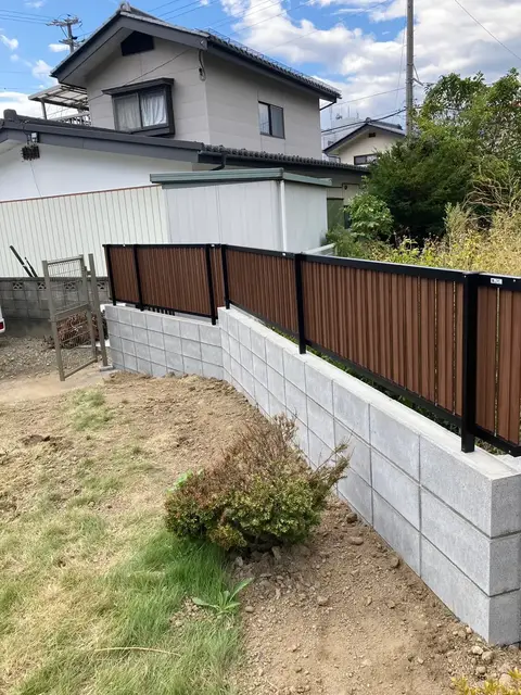 長野県のフェンス・門扉の施工事例