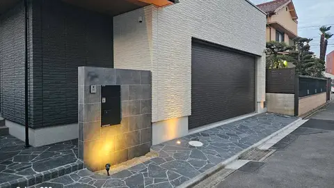 愛知県の門柱・門塀・アプローチの施工事例