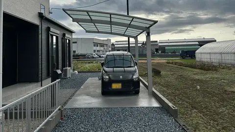 三重県のカーポート・門柱・門塀の施工事例（3枚目）