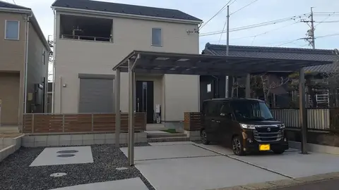 愛知県のカーポート・フェンスの施工事例