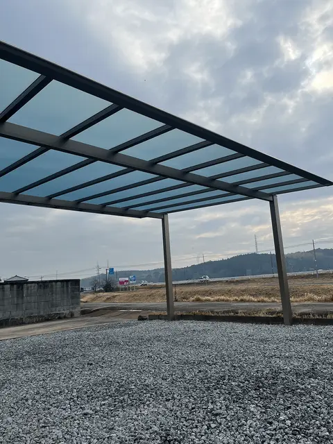 三重県のカーポートの施工事例（2枚目）