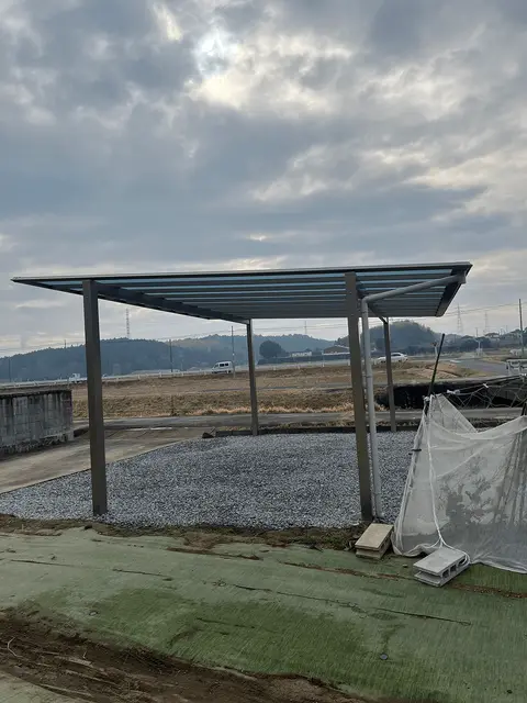 三重県のカーポートの施工事例（4枚目）