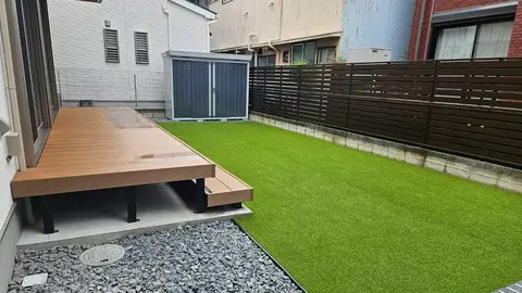 愛知県のカーポート・ガレージ・デッキ・テラスの施工事例（2枚目）
