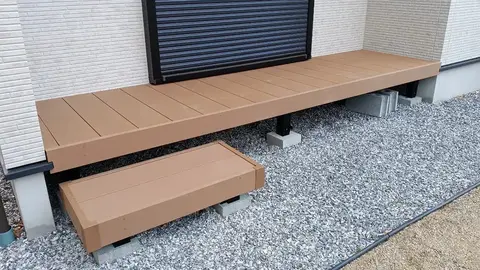 カーポート・デッキ・テラスの施工事例（2枚目）
