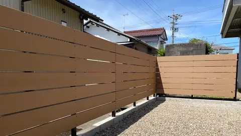 愛知県のフェンス・デッキ・テラスの施工事例