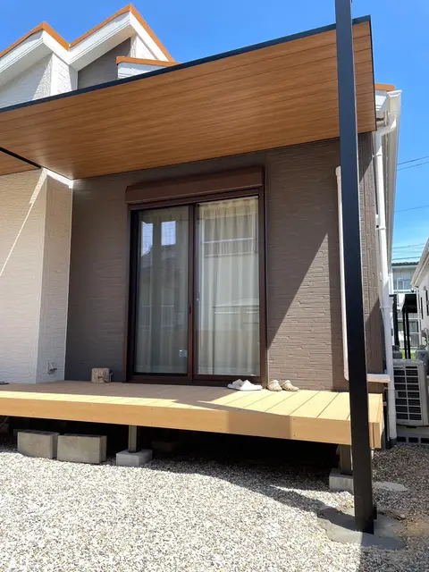愛知県のフェンス・デッキ・テラスの施工事例（2枚目）