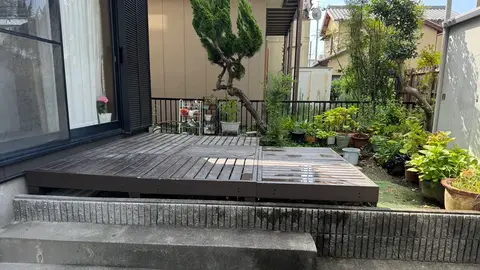 浜松市のデッキ・テラスの施工事例
