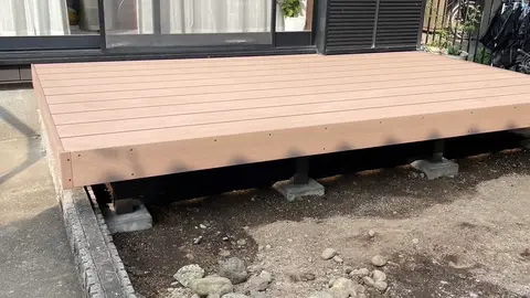 浜松市のデッキ・テラスの施工事例（3枚目）