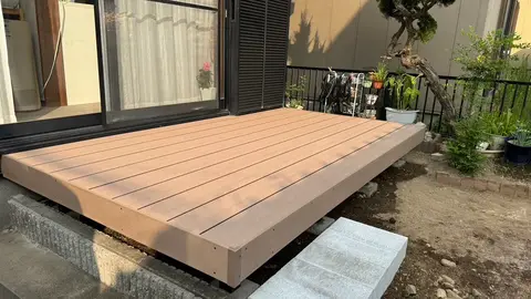 浜松市のデッキ・テラスの施工事例（4枚目）