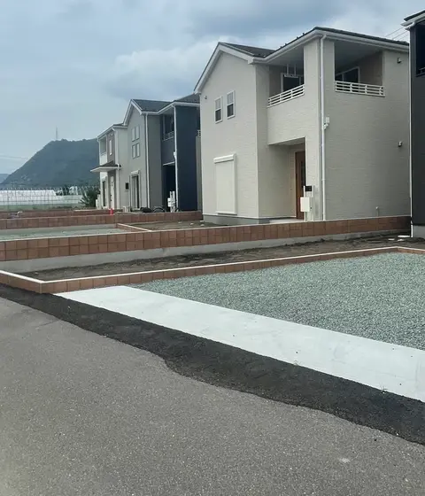 駐車場・土間・擁壁・ブロックの施工事例